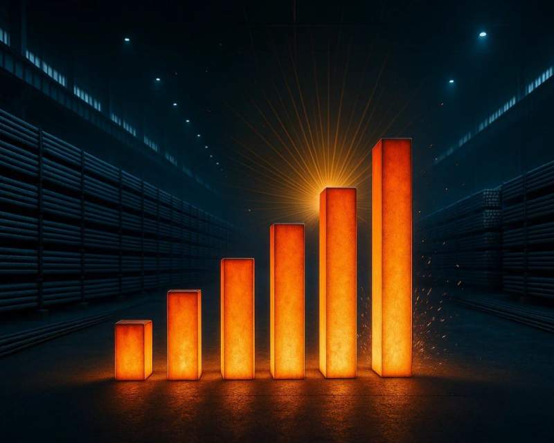 هنرِ خلق ارزش در فولاد خراسان؛ مهر ۱۴۰۴ رکورد تاریخی فروش ماهانه شکسته شد